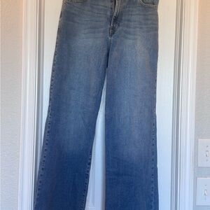 No Boundaries Blue Flare & Wide Leg Jeans